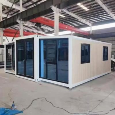 China 20ft aardbevingsbestendig uitbreidbaar containerhuis met badkamer Te koop