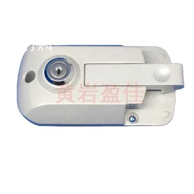 China Reefer Trailer Parts Steel Refrigerated Tool Box Recessed Door Handle Lock 27mm Paddle Lock Latch for sale