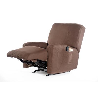 China Waterproof Elastic Furniture Protector Brief Style Massage Recliner Stretch Recliner Chair Cover for sale