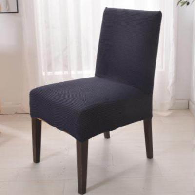 China Universal Red Wedding Jacquard Hotel Polyester And Spandex Elastic Dining Chair Cover for sale