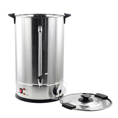 China 360 Degree Rotating Tea Dispenser Stainless Steel Base Electric Supplying Urn for sale