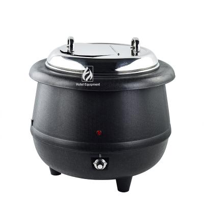 China Restaurant Hotel Catering10L 13L Soup Pots Bain Marie Wet Heating Electric Kettle For Keeping Warm for sale