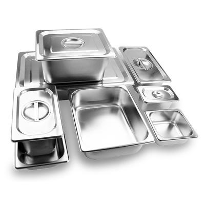 China Commercial Hot Food Bain Marie Eatable Stainless Steel 304 GN Container From USA for sale