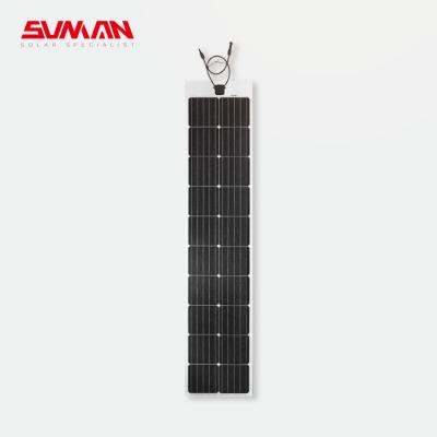 China Unique Patent 100W Flexible Mono No Frame Solar Photovoltaic panell 100 Watt SMF100M-2X09UW for sale