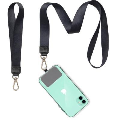 China Factory Custom Short Matching Lanyard Cell Phone Strap Lanyard Necklace Shoulder Neck Strap Long, Universal Phone Lanyard for iphone 12 pro max for sale