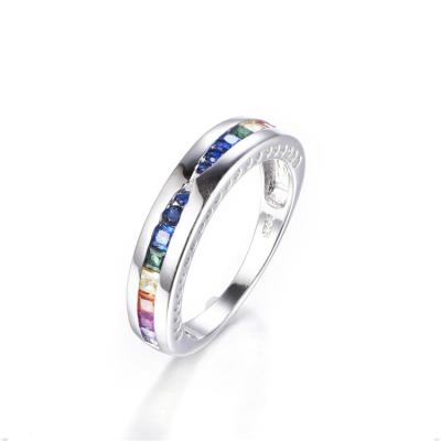 China Wholesale Cheap Luxury 925 Sterling Silver Woman Ring for sale