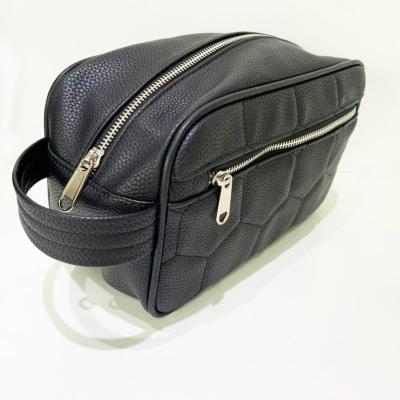 China Wholesale Fashion Cosmetic Designer PU Leather Travel Bag Toiletry Bag Travel Bag Handbags For Men for sale