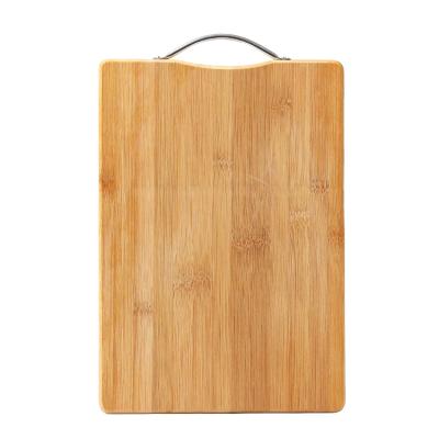 China 2021 Premium Sustainable Extra Large 100% Natural Thick Organic Bamboo Chopper Cutting Board Set For Kitchen for sale