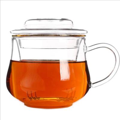 China Viable Wholesale New Design Tea Cup Artificial Blowing Glass Coffee Mugs For Drinking for sale