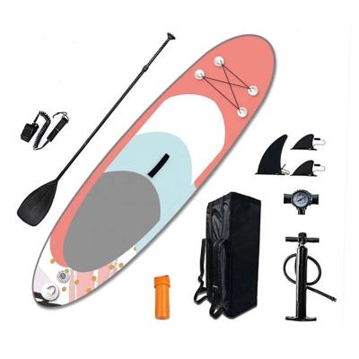 China Customized Hot Selling Unisex Practical PVC Saving Adjustable Paddle Board Surfing Inflatable Paddle Board for sale