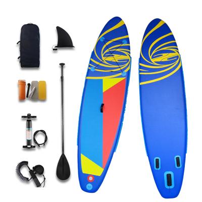 China Hot Manufacturer Unisex Sip Paddle Board Direct Wholesale Tourism Rigid Inflatable Paddle Board With Repair Kit for sale