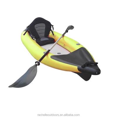 China PVC & Wholesale Drop Stitch Double Inflatable Boat Layers Traveling Paddle Board Canoe KayaksFishing Float Rowing Boat for sale