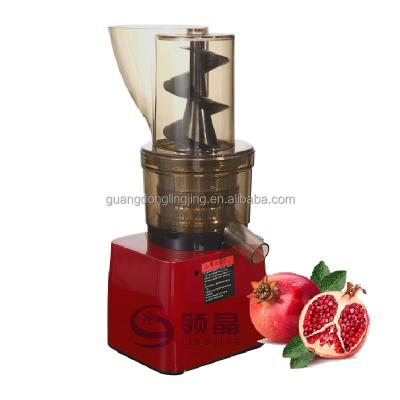 China Hotels 500W Commercial Masticating WIde Mouth Slow Speed Cold Pressed Pure Pomegranates Juice Extractor for sale