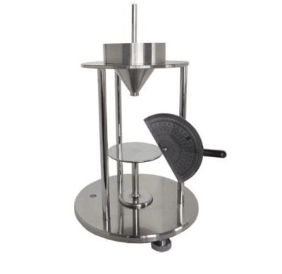 China Repose Angle Tester , Repose Angle Measuring / Testing Equipment , Repose Angle Testing Instrument / Device for sale