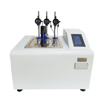 China DH-300A Touch Screen Vicat Softening Point Temperature Tester, HDT Vicat Testing Machine for Plastic Rubber Materials for sale