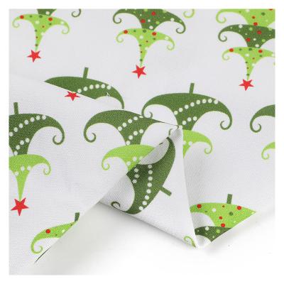 China Other Supplier Professional Baby Kids Organic Christmas Style Trees Printing Cotton Fabric for sale