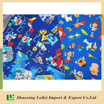 China Custom Digital Shrink-Resistant Printing 95/5 Cotton Lycra Fabric For Diaper And Kid Clothing for sale