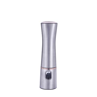 China Kitchen Household Stainless Steel Salt And Pepper Sustainable Automatic Spice Grinder for sale