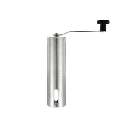 China Customized Modern Manual Coffee Bean Hand Grinder Portable Stainless Steel Adjustable Coffee Grinder for sale