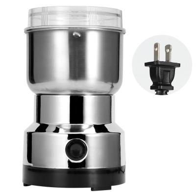 China Hotel Home 4 Blades Stainless Steel Spice Coffee Bean Mill Electric Coffee Grinder Automatic Coffee Grinder for sale