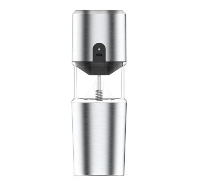 China Who respects the environment. New Hot Sales Easy USB Espresso Grinder Metal Stainless Steel Rechargeable Coffee Grinder for sale