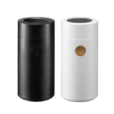 China Car One Press Stainless Steel Blades Coffee Grinder Automatic Portable Electric Coffee Grinder for sale