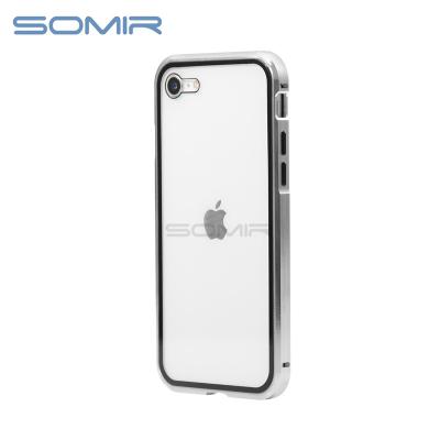 China Aluminum/Aluminum alloy SJ05 for iphone case mobile phone case full aluminum magnetic case easy to use screen for sale