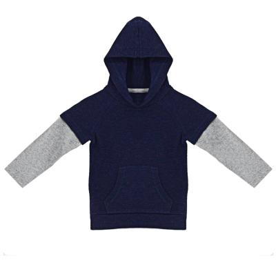 China Kids Boys Kangaroo Pocket Hoodies Clothing Casual Style Breathable Comfortable Sweatershirt for sale