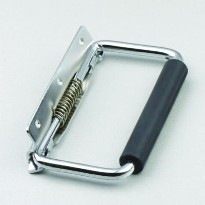 China With Bright Plasticpipe Chrome-plating Steel Industrial Door Handles Lock for sale