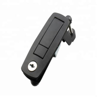 China High Security Zinc Alloy Cheap Black Powder Coated Zinc Alloy Electronic Lock Handle For Cabinet MS718 for sale