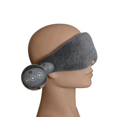 China Comfortable Wearing Radio Over Ear Sleep Eye Mask Earpiece With Microphone for sale