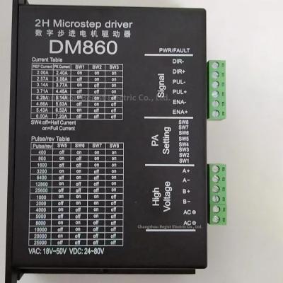 China High quality stepping motor driver dm860 DMA860H NEMA34 motor driver DM860H for sale