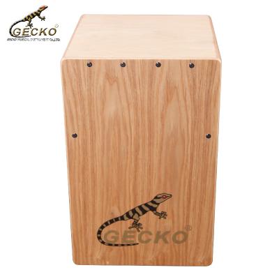 China Wholesale Exquisite Natural Russian Drum Box Percussion Wooden Birch Cajon Musical Instruments for sale