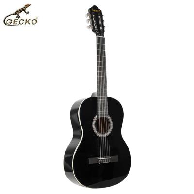 China Exquisite Gecko Factory Sells Linden Top Special 39 Inch Acoustic Guitars Suitable For All Ages for sale