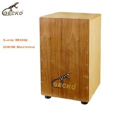 China Exquisite professional wholesale price gecko percussion instrument wooden box drum backing customization for sale