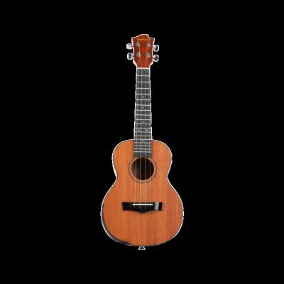 China Exquisite hot sale all solid mahogany wood ukulele ukulele solid 23 inch ukulele ukulele for sale