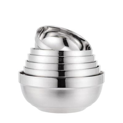 China Sustainable New Type Kitchen Stainless Steel Great Price Small Serving Bowls for sale