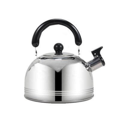 China Sustainable stee2L 3L 4L Whistling Kettle Water Kettle Stainless Tea Kettle for sale