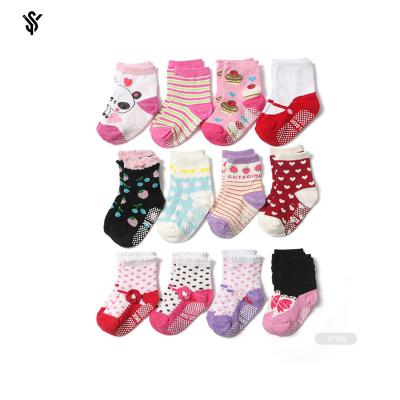 China YS-I0004 Unisex QUICK DRY Cotton Infant Baby Kids Socks Booties for sale