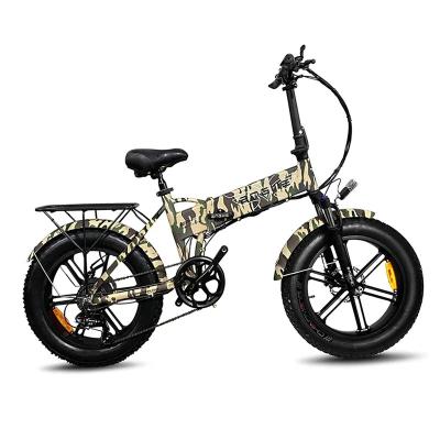 China Mauntain Electric Bike Ready To Board Fat Bike 20inch EP-2Pro EU/US/UK Electric Bicycle 750W 45KM/H Tire Electric Bike 48V13A for sale