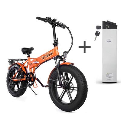 China Mauntain Electric Bike ENGWE Bike 20inch EP-2 Pro EU/US/UK Shipping 48V12.8Ah Electric Bike Electric Bicycle 750W Fat Tire 45KM/H for sale