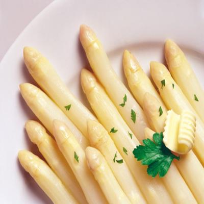 China Best quality canned white asparagus in the pot for sale