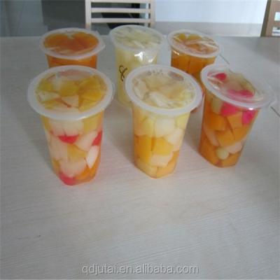 China 2016 Halal Meat Canned Mixed Fruit Brands Canned Fruit Salad Cup for sale