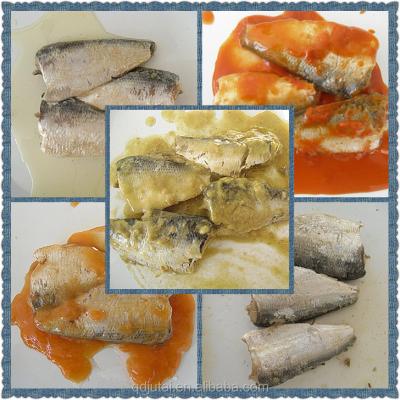 China Canned canned sardine canned fish sardines jutai foods for sale