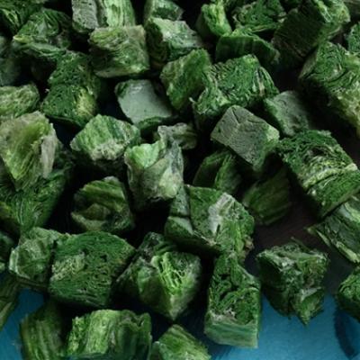 China Delicious dry freeze dried green spinach vegetables 10kgs in carton for sale