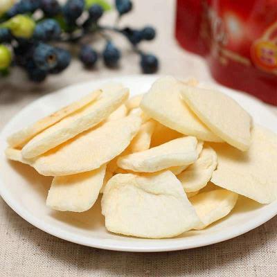 China Delicious Foods Dried Freeze Dried Fruit Apple Chips for sale