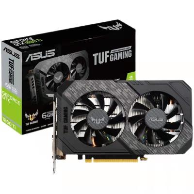 China Brand New Hot Selling Desktop TUF GTX 6G Ti 1660 Sealed Package For Desktop Gaming Gaming Graphics Card for sale