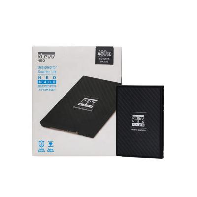 China Brand New New Arrival KLEVV NEO N400 480G Solid State Drive 100% Internal SSD 2.5inch SATA III SSD Drive 480G Original for sale