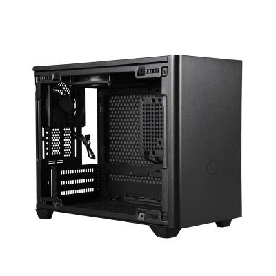 China Mini Computer Case CoolerMaster Nr200 Black Hot Selling Mini Tempered Glass Plate Mini ITX Case PC Games Tower for sale