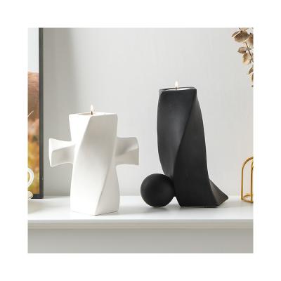 China Modern high quality candle holder attractive price modern ceramic candle holder candle holder for sale